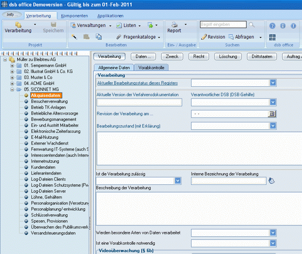 SICONNET dsb office | DIE Softwarelösung für Datenschutzbeauftragte SICONNET dsb office | DIE Softwarelösung für Datenschutzbeauftragte